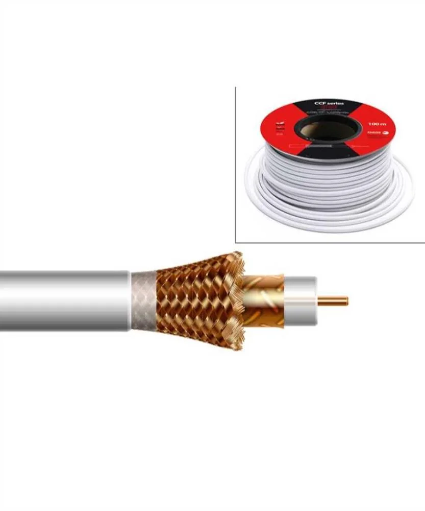 Cabo Coaxial Ccf 019 Cca Eca 100m