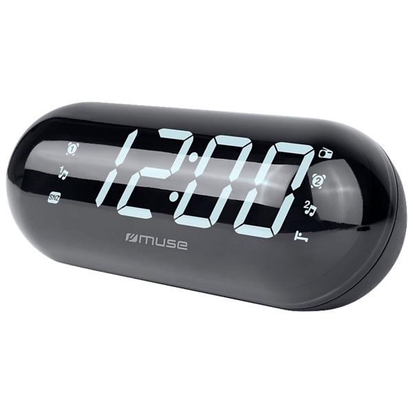 Radio Despertador Muse M19gl Negro