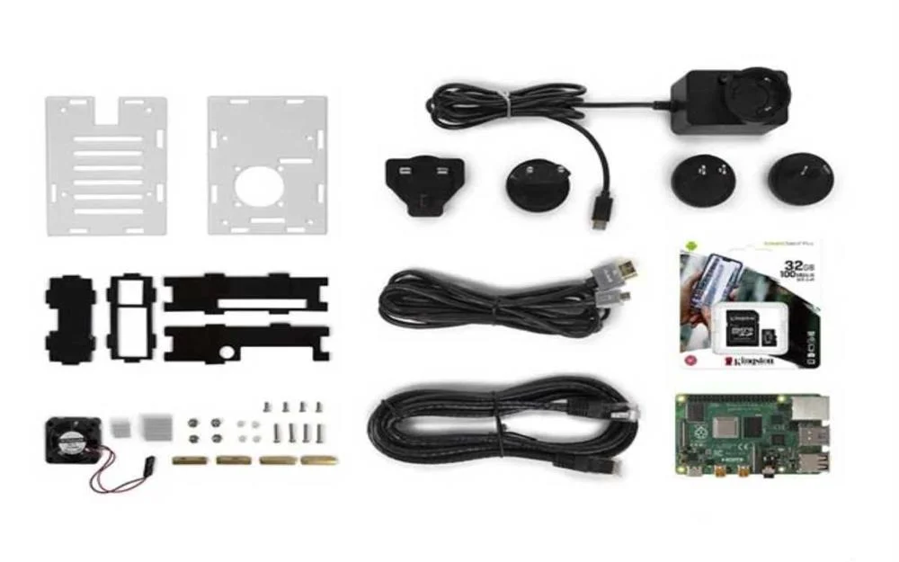 Raspberry Pi® 4 4gb Starter Kit With Cooling Case