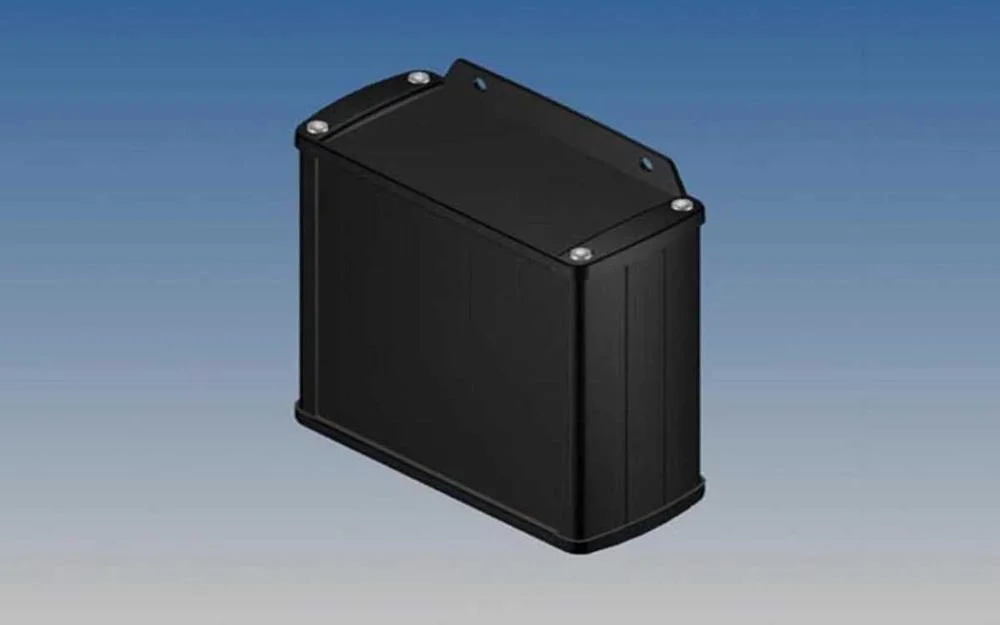 Carcaça de Alumínio - Preta - 110 X 105.9 X 45.8 M
