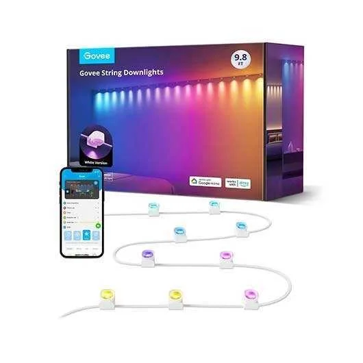 Luzes Empotr. Govee H608b Rgbic String Downlights