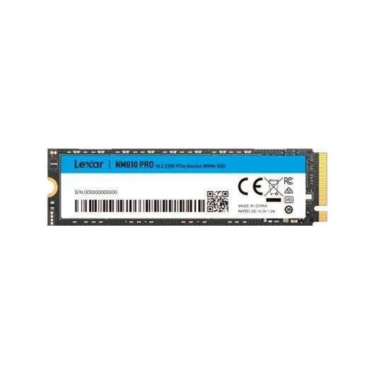 Disco Duro M2 SSD 500gb Lexar Nm610 Pro Nvme