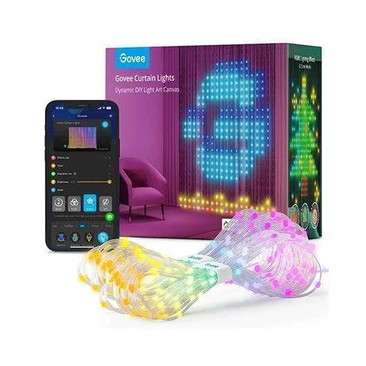 Cortina LED Govee H70b1 Rgbic Colores