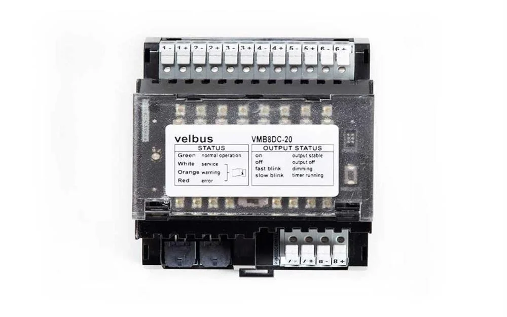 Controlador dimmer universal de oito canais 0/1-10