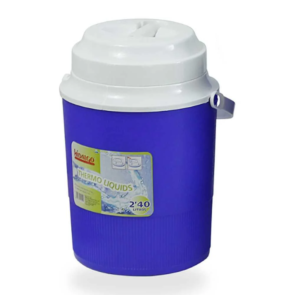 Termo para L&iacute;quidos 2.4l Azul Hidalgo