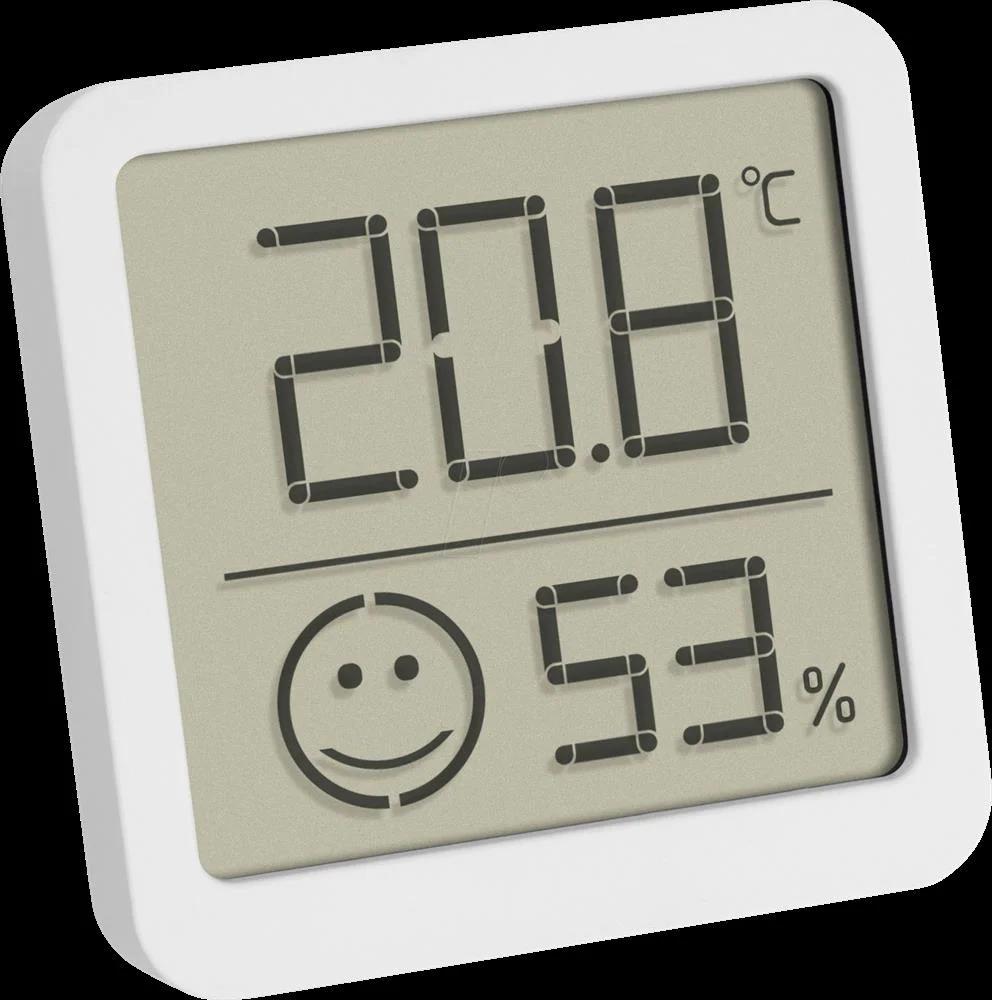Tfa 30.5053.02 White Digital Thermo Hygrometer