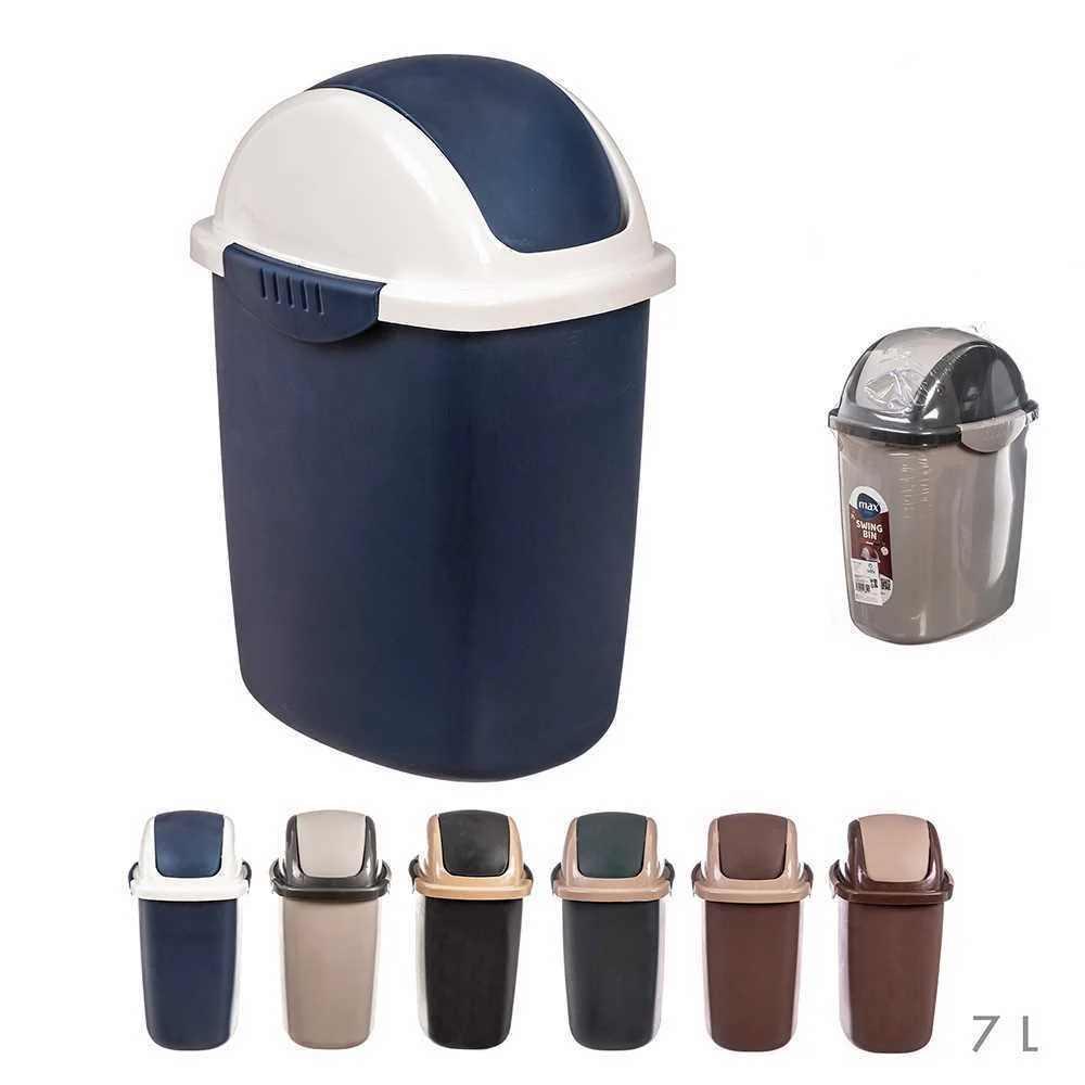 Caixote do Lixo Oval 7l Cores Sortidas Balette