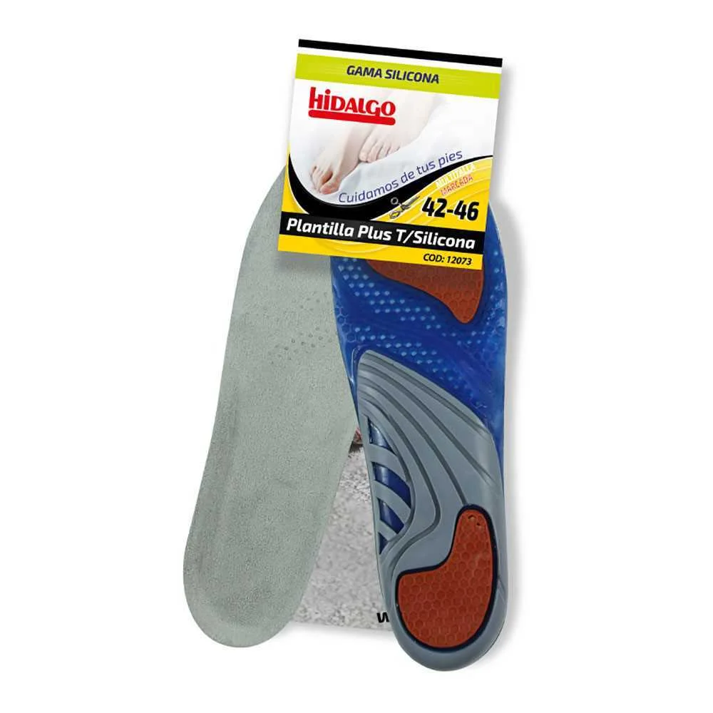 Palmilha para Cal&ccedil;ado Plus Silicone T: 42-46 Hidalgo