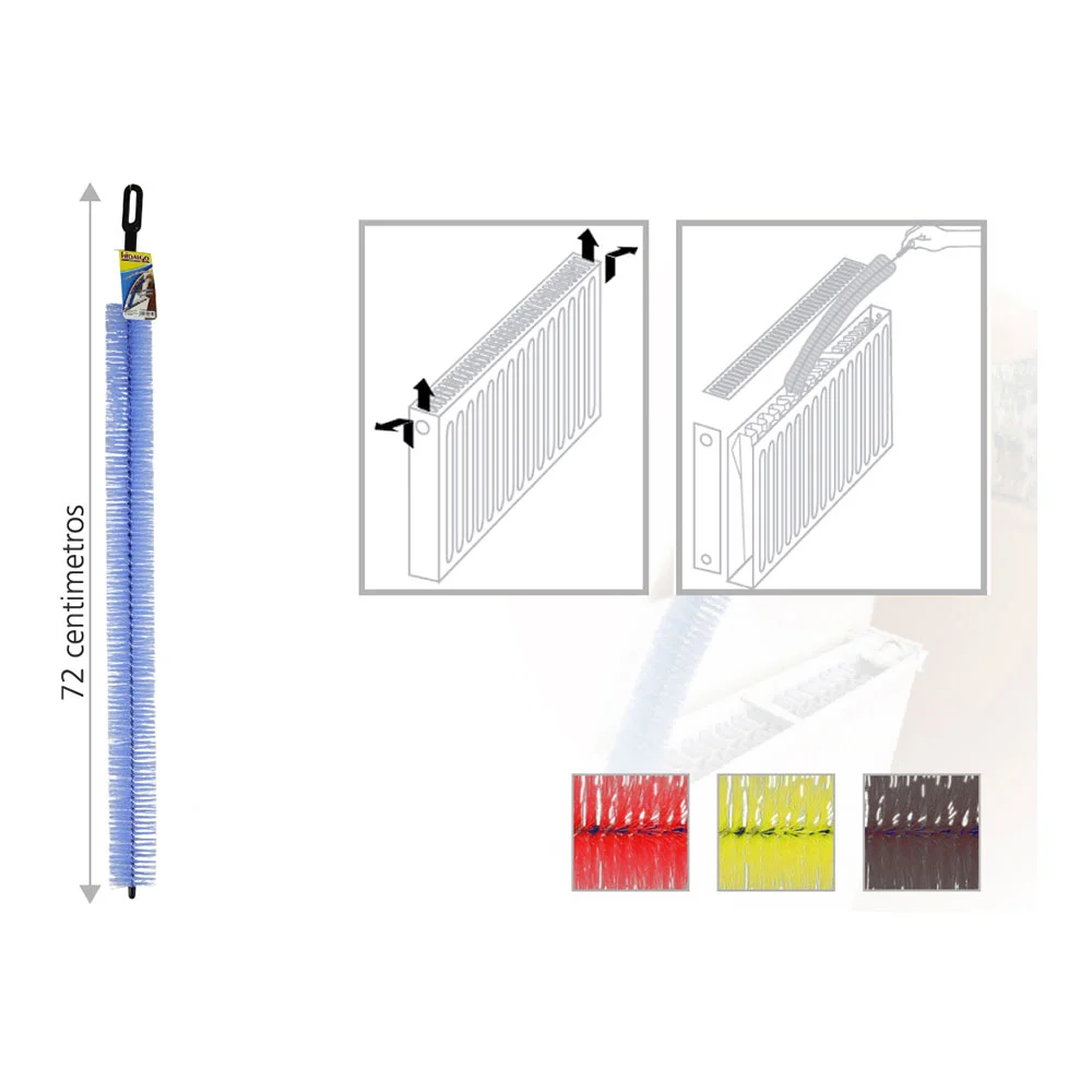 Escova para Limpeza de Radiadores 72cm Cores Sort.