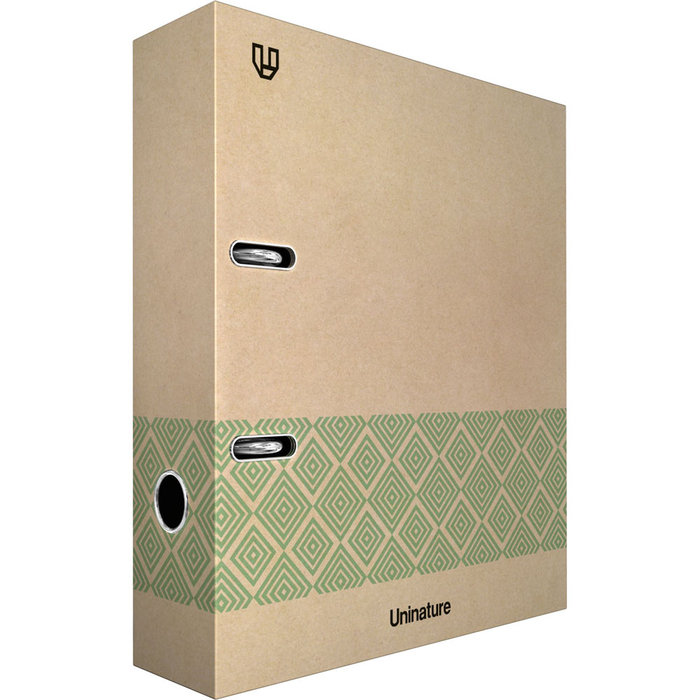 Archivador Reciclado Anillas 2x65mm Con Rado Kraft Soft A4 Verde Uninature 17262420