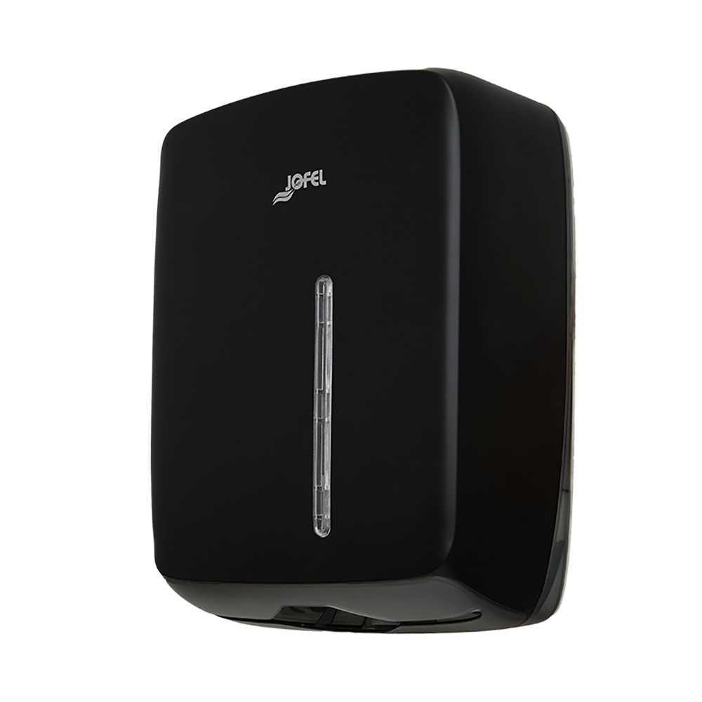 Dispensador Zig-Zag Timeless Preto Jofel
