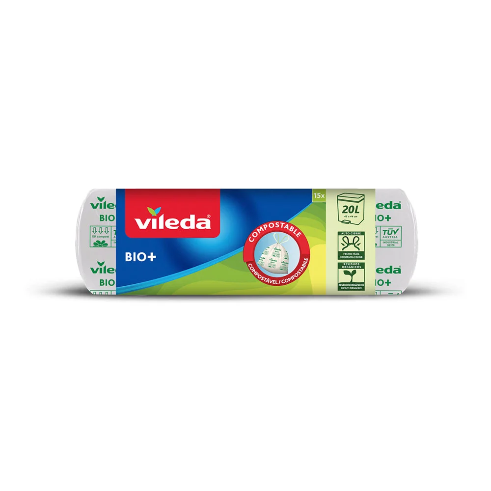Saco de Lixo Ecobag 100% Bio 20l 163223 Vileda