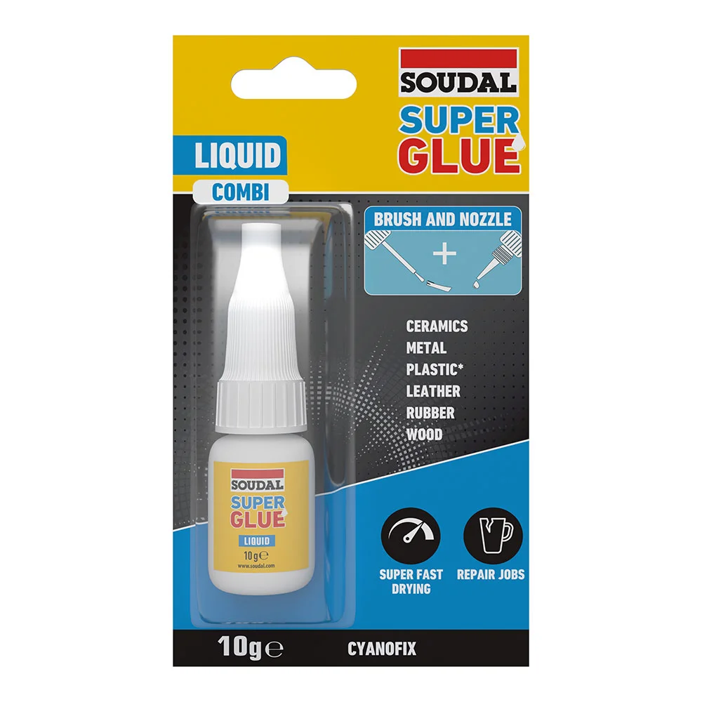 Soudal Super Glue Pincel 10g 160024