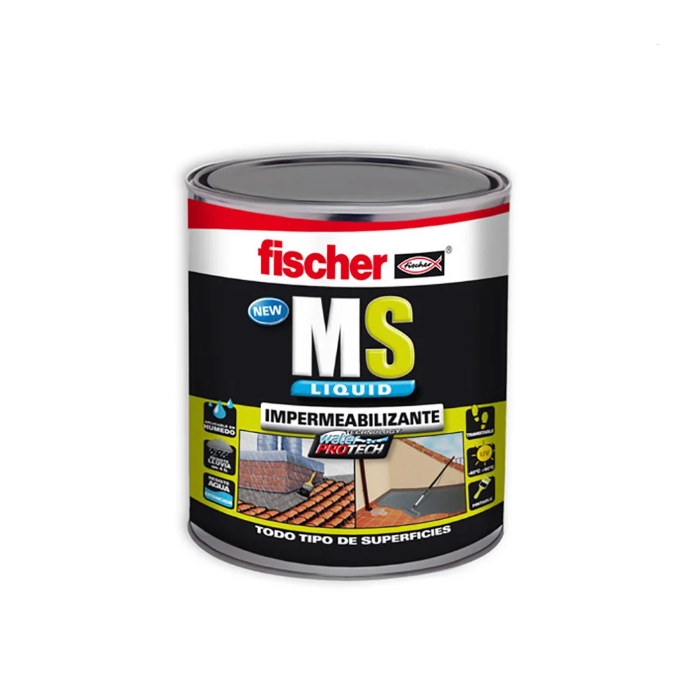 Ms Liquido 1kg Marrom/Telha 534616 Fischer