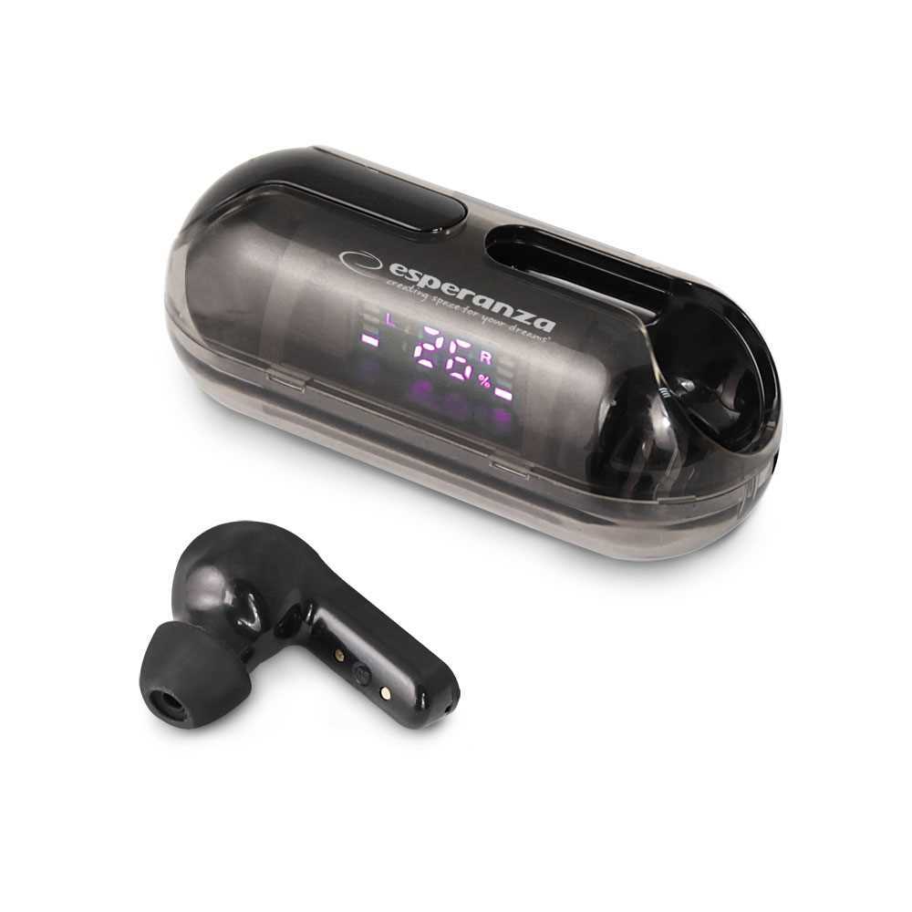 Auriculares Bluetooth Tws Daphnis Preto - Esperanza
