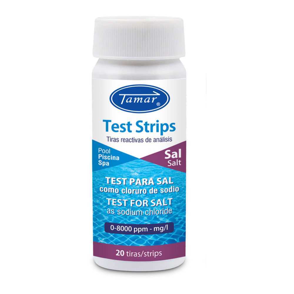 Kit Tester 20 Tiras Analise de Sal 1175720000 Water-Id