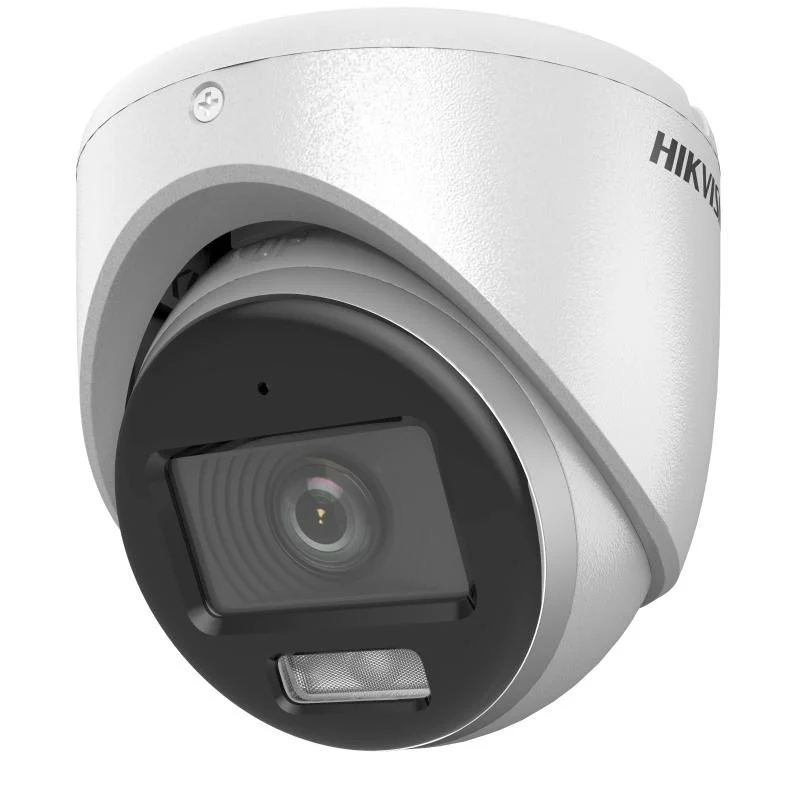 Hikvision - Cámara Domo 4en1 Gama Value - Resolución 1080p (1920x1080) - Lente 2.8 Mm  Luz Híbrida 