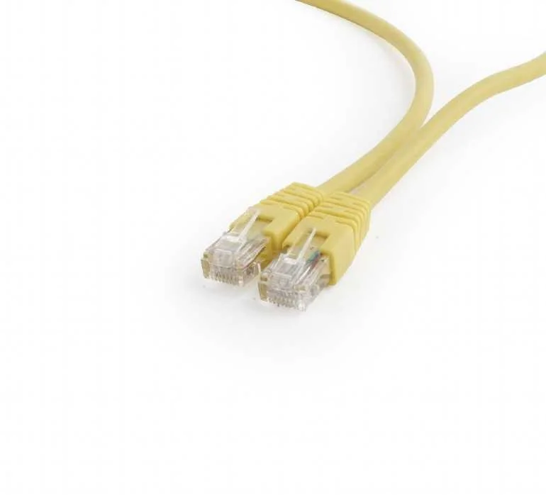 Cable Red Gembird Utp Cat6 0,25m Amarillo