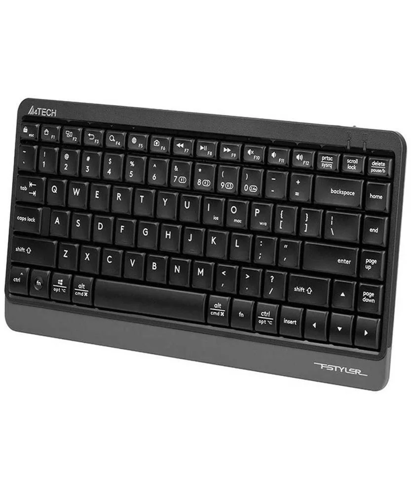 Teclado A4 Tech A4TKLA47124 Branco Inglês