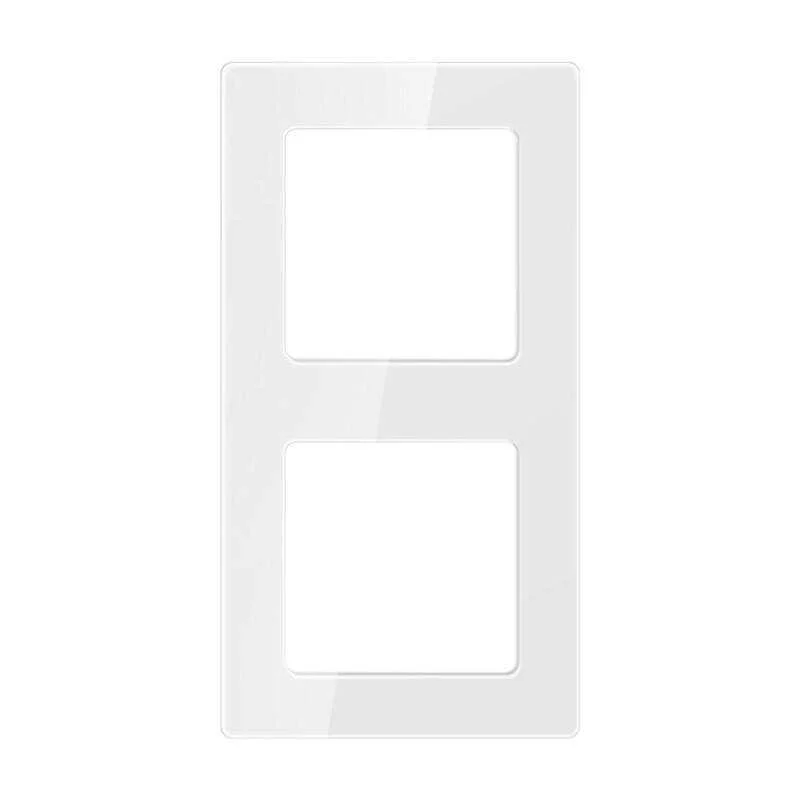 Soquete Quadro Duplo Avatto N-TS10-Frame-W2 Branco