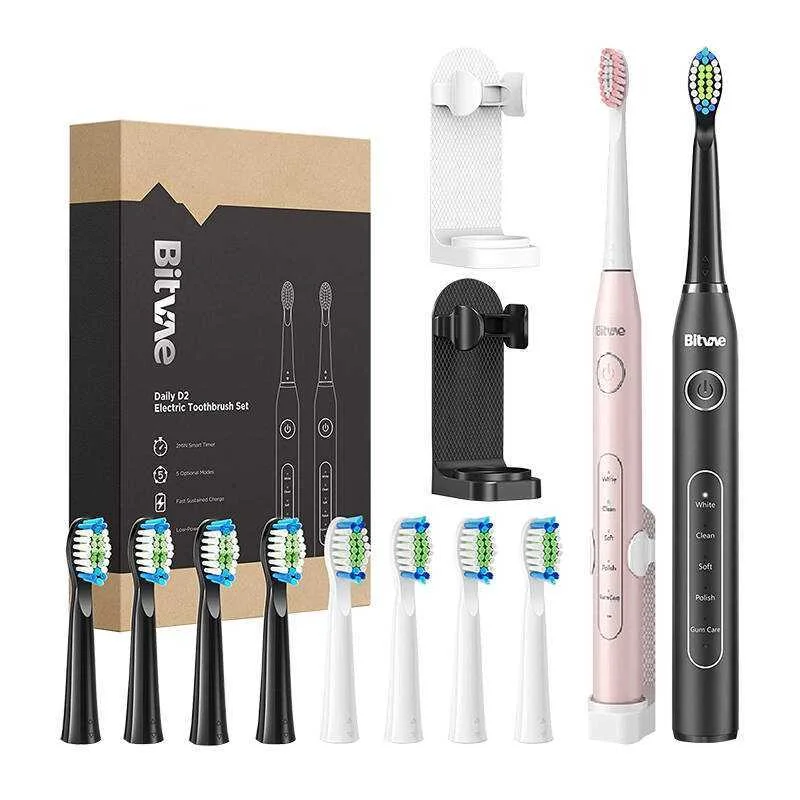 Conjunto Escovas Dentes Sonic D2+D2 Rosa e Preto