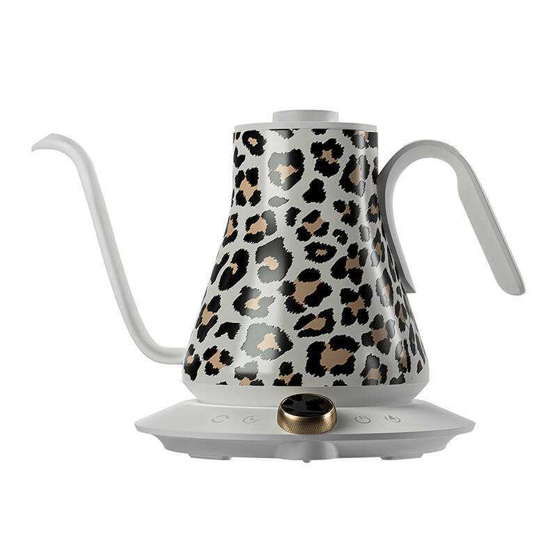 Chaleira Pescoço de Ganso P/ Café Cocinare Leopard