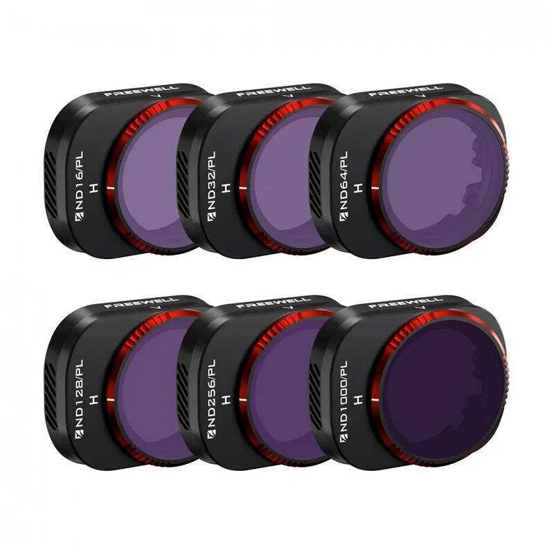 Conjunto de 6 filtros Bright Day Freewell para DJI