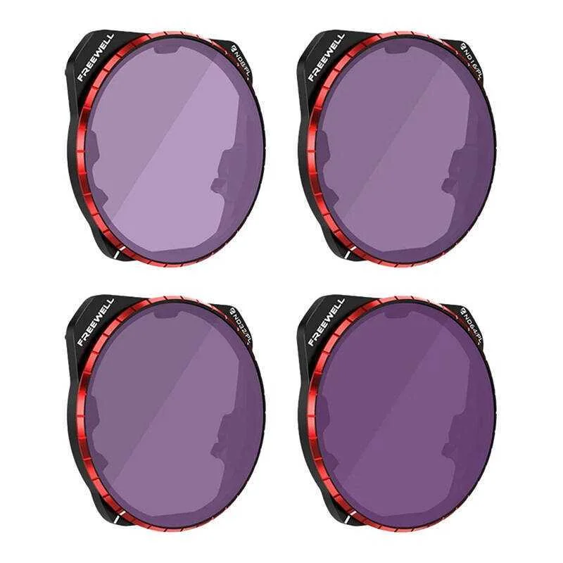 Conjunto de 4 filtros Freewell Bright Day para DJI