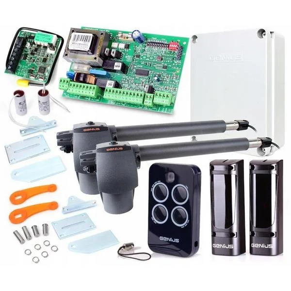 Kit Genius G-bat 400 Portões de Folha Dupla de 8m