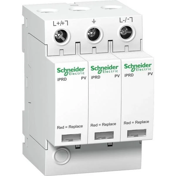 Schneider Electric Surge Protective Device Acti9 Iprd-Dc40r-T2-3-1000 3-Pole Type2 65 Ka With Contac