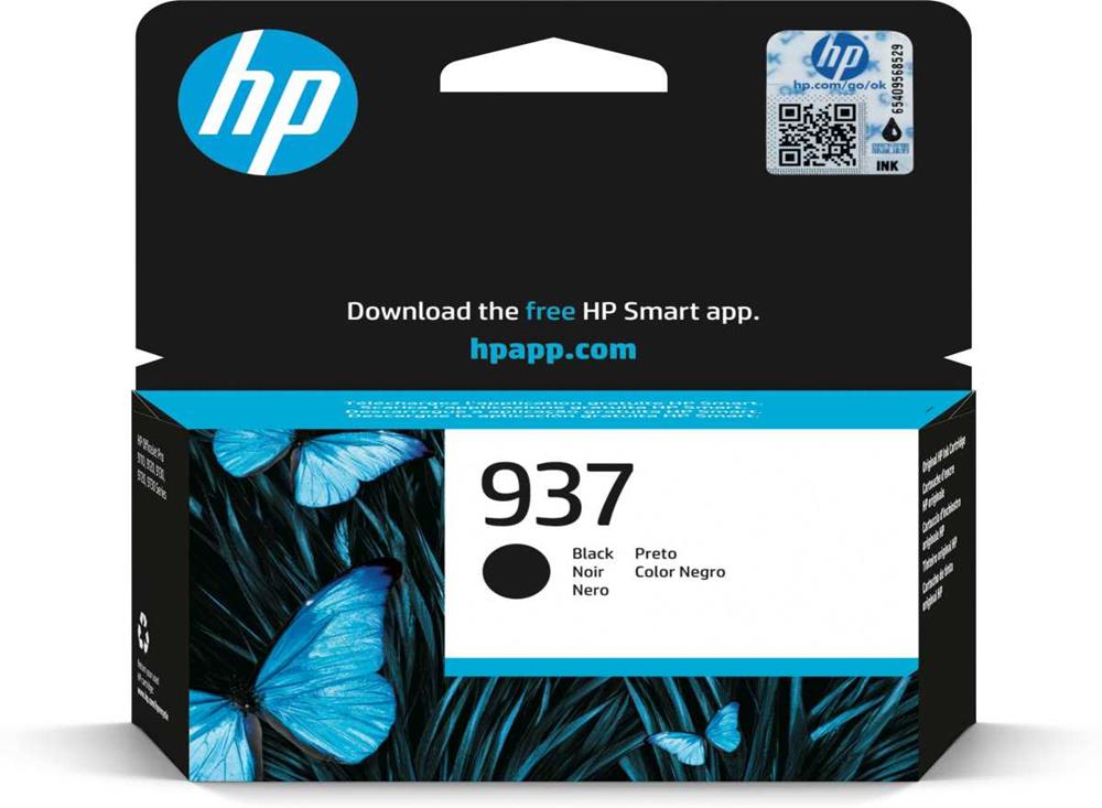 Tinteiro de Tinta Original Hp Preto 