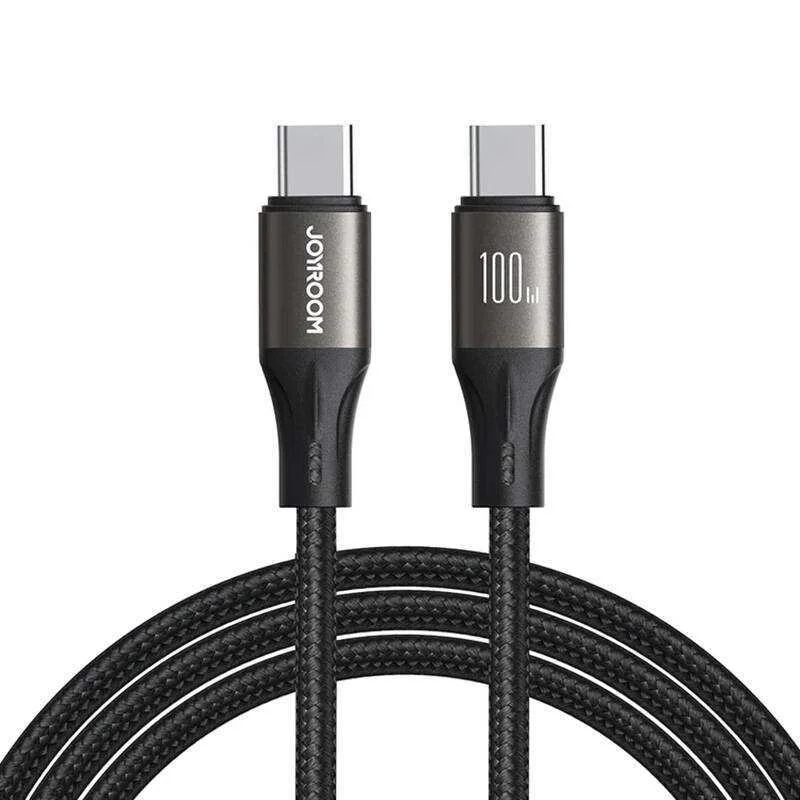 Cable Joyroom Light-Speed Usb-C To Usb-C Sa25-Cc5 , 100w , 1.2m (Black)