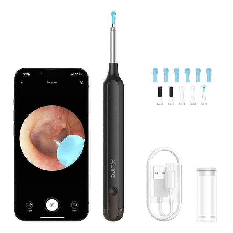 Haste de limpeza de ouvido inteligente Xlife-X1