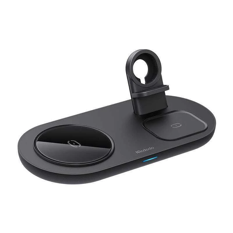 Wireless Charger Mcdodo Ch-7061 3 In 1 15w (Mobile/Tws/Apple Watch) (Black)