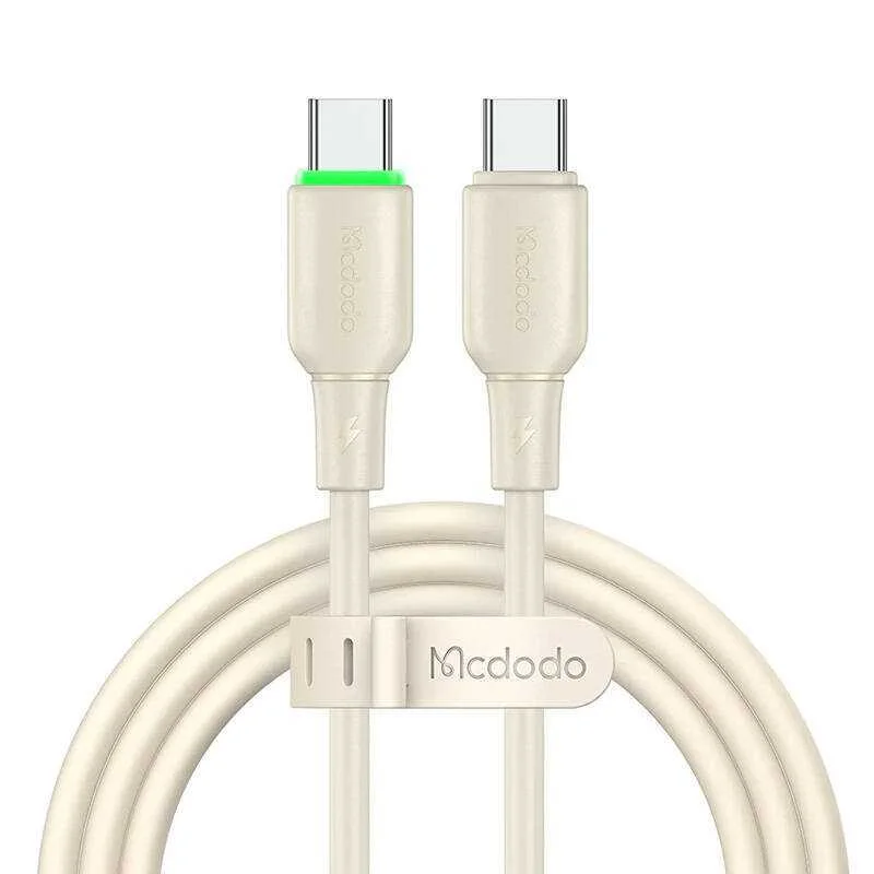 Cabo USB-C p/ USB-C Mcdodo CA-4770 65W 1,2m bege