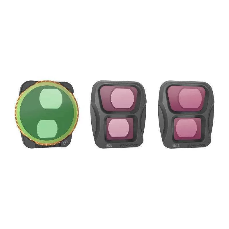 Set Of 3 Sunnylife A3-Fi685 Filters With Adjustable Cpl, Cpl+Nd8+Nd1