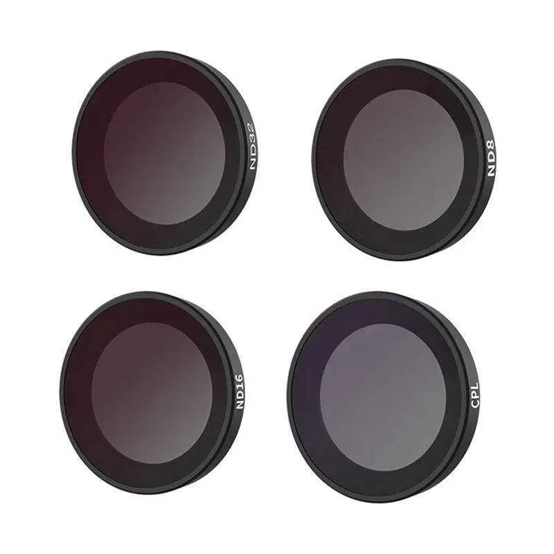 Lens Filter Set Cpl/Nd8/Nd16/Nd32 Telesin For Insta360 Go3