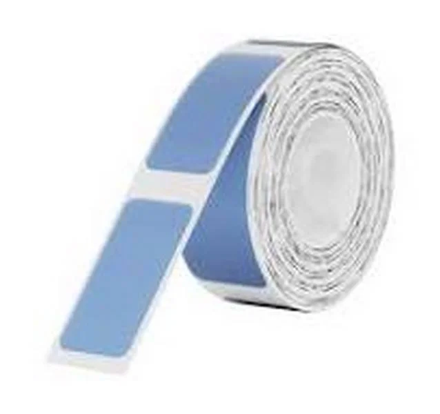 Rolo 195x Etiquetas Térmicas 14x30mm Azul - NIIMB.