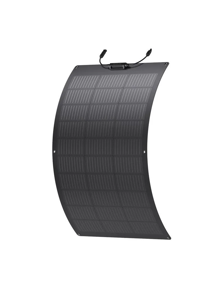 Painel Solar Flexível de 100w Ecoflow Preto
