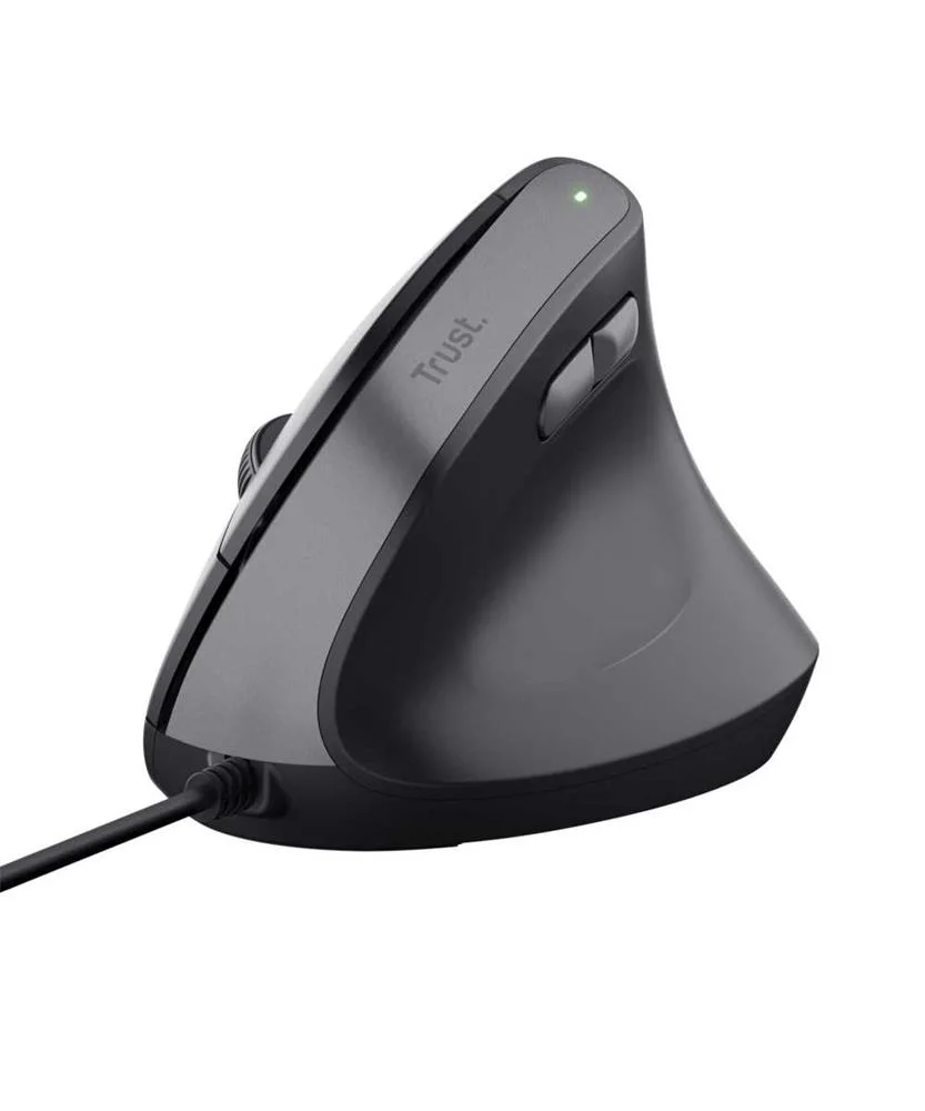 Rato Ergonómico Usb Bayo Ii 2400dpi Preto - Trust