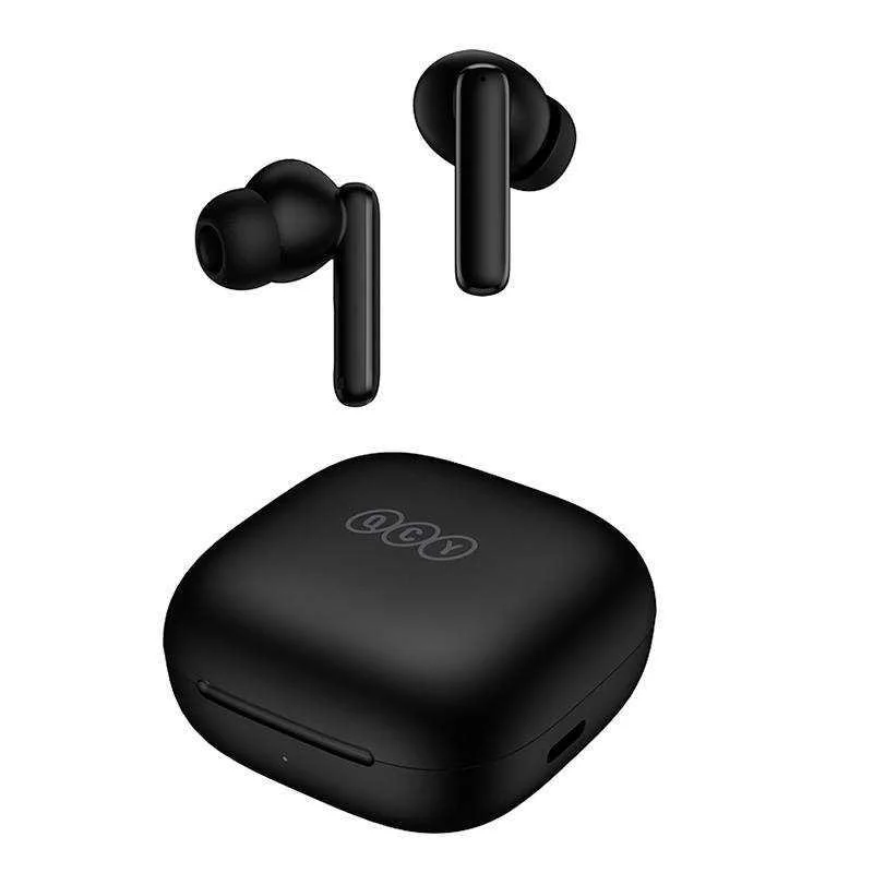 Auriculares Sem Fio Tws Qcy T13 Anc Preto