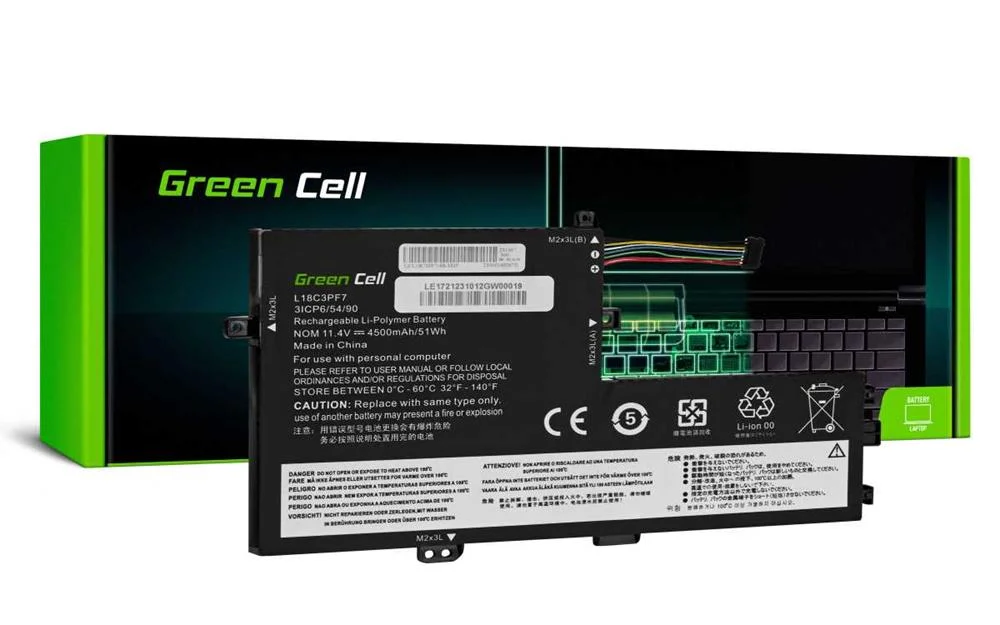Green Cell Battery L18c3pf6 L18c3pf7 L18m3pf6 L18m3pf7 For Lenovo Ideapad C340-15iil S340-14api S340