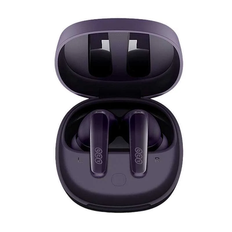Auriculares Sem Fio Tws Qcy T13x Roxo