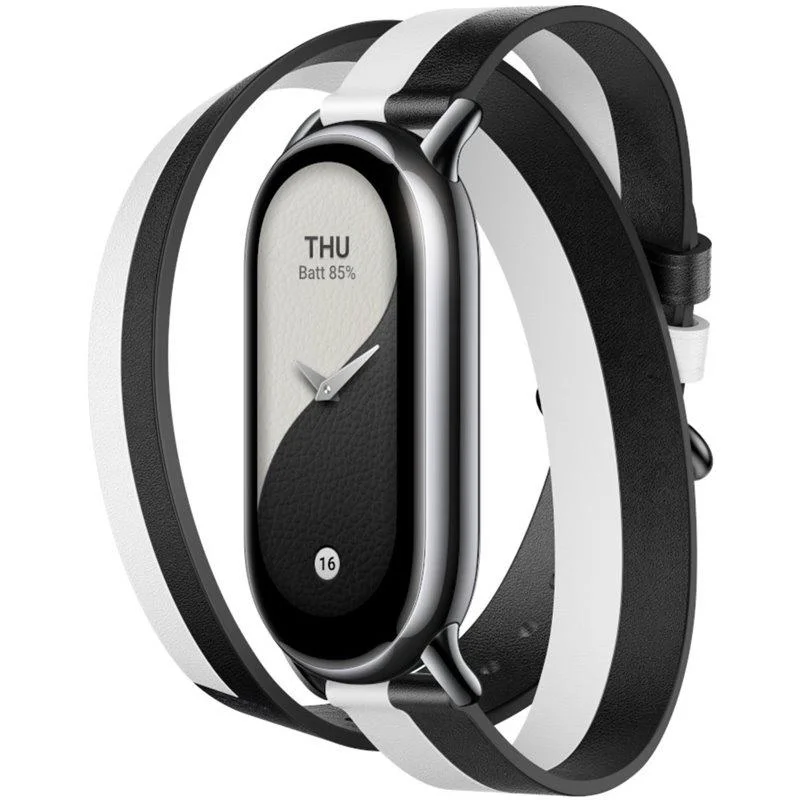 Xiaomi Smart Band 8 Double Wrap Strap Black And W.