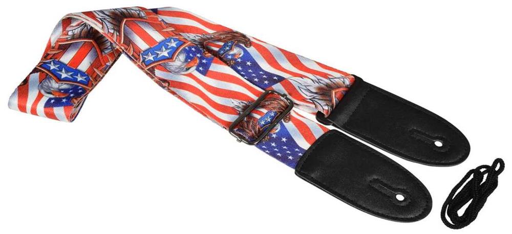 Correia de Guitarra de Luxo Usa Eagle
