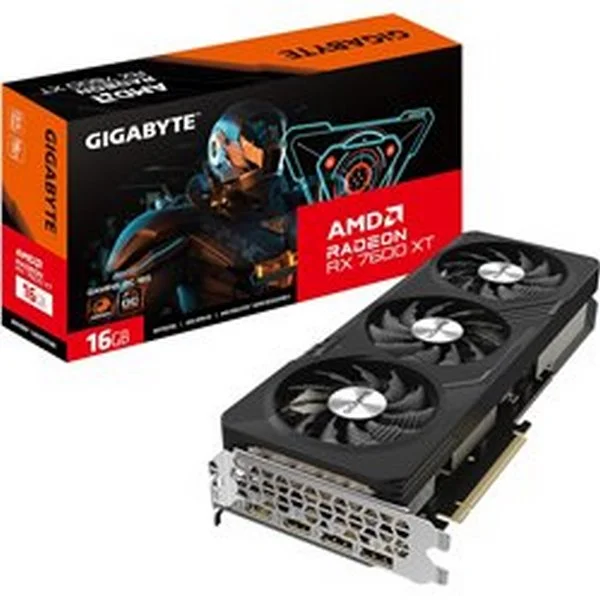 Placa Gráfica Gigabyte Radeon Rx 7600 Xt Oc 16gb