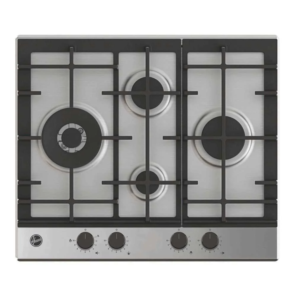 Hoover H-Hob 500 Gas Hhg6d5wc5x Aço Inoxidável Em.