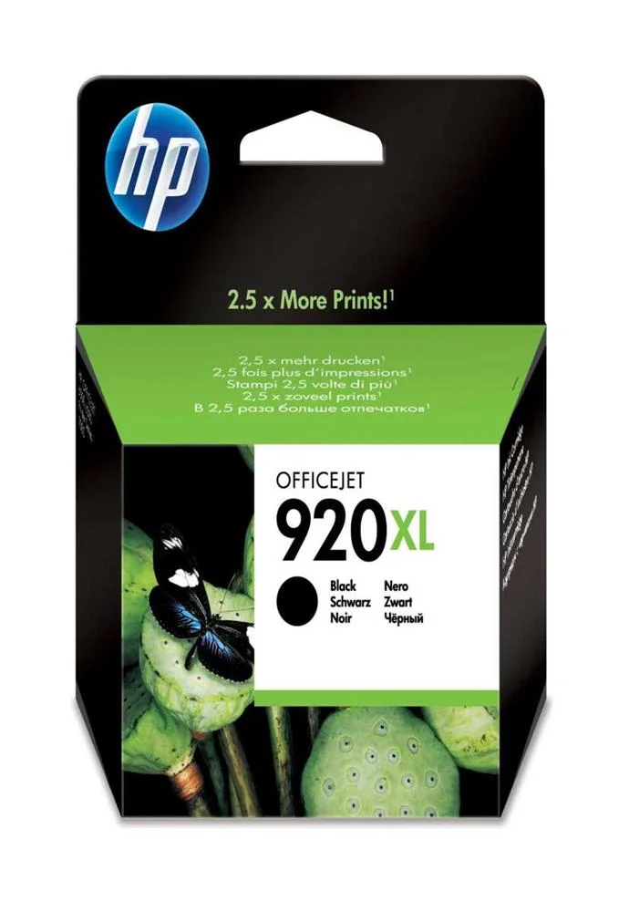 Tinteiro de Tinta Original Hp 920xl Preto 
