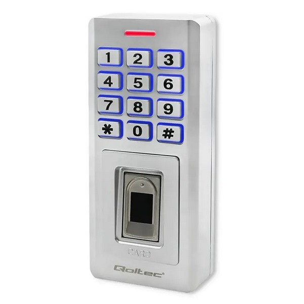 Qoltec 52447 Oberon Code Lock C/ Impressão Digital