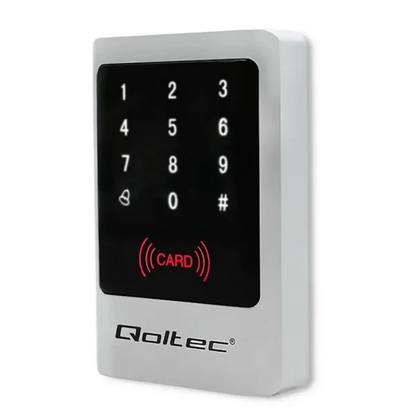 Qoltec 52444 Code Lock Mimas With Rfid Reader Code | Card | Key Fob | Doorbell Button | Ip68 | em